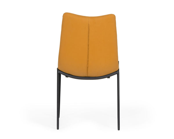 Modrest Hubbell Industrial Tan Eco Leather Dining Chair (Set Of 2) Model VGHR3520