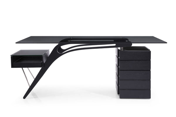 Suffolk Contemporary Black Ash Desk