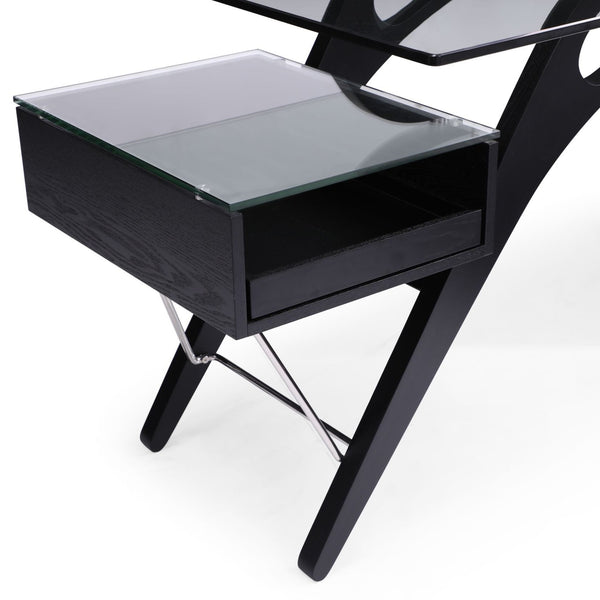Suffolk Contemporary Black Ash Desk