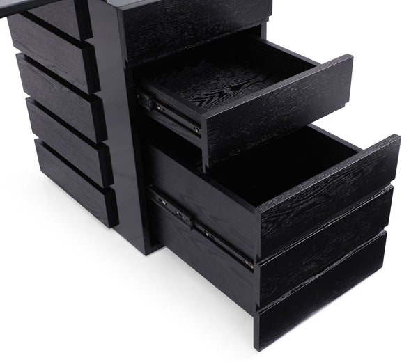 Suffolk Contemporary Black Ash Desk