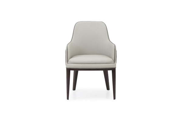 Modrest Maxwell Glam Beige And Grey Dining Chair Model VGVCB8766W