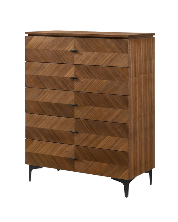 Paula Mid-Century Walnut Chest
