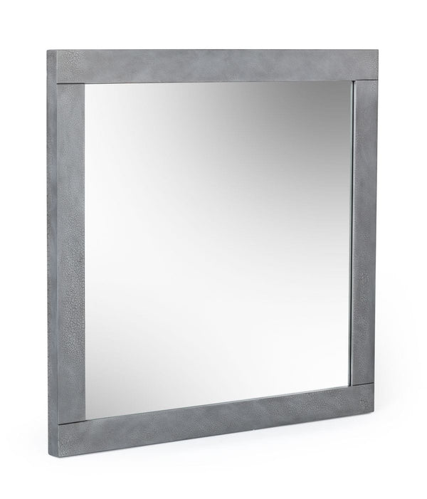 Modrest Buckley Modern Grey Crackle Mirror Model VGVCJ2003-MIR