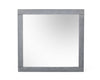 Modrest Buckley Modern Grey Crackle Mirror Model VGVCJ2003-MIR