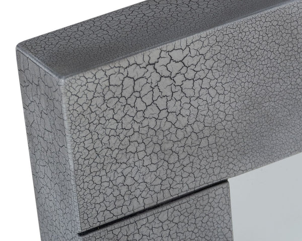 Modrest Buckley Modern Grey Crackle Mirror Model VGVCJ2003-MIR