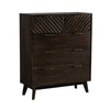 Modrest Daisy Mid Century Dark Acacia Chest Model VGWDKYOTO-CHEST