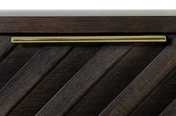 Daisy Mid-Century Dark Acacia Dresser