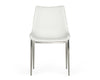 Modrest Frasier Modern White Eco Leather Dining Chair (Set Of 2) Model VGHR3505-WHT