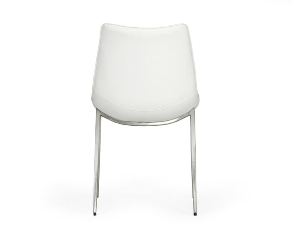 Modrest Frasier Modern White Eco Leather Dining Chair (Set Of 2) Model VGHR3505-WHT