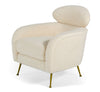 Modrest Altura Modern Faux Fur Lounge Chair Model VGODDY-9176-LC