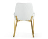 Modrest Ganon Modern White & Gold Dining Chair Model VGGAGA-6736CH-WHT-GLD-DC