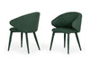 Keller Modern Green Dining Chair (Set of 2)