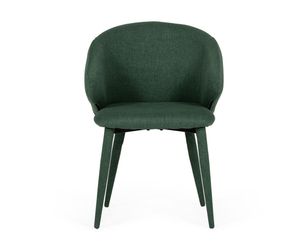 Keller Modern Green Dining Chair (Set of 2)