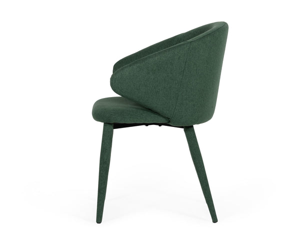 Keller Modern Green Dining Chair (Set of 2)