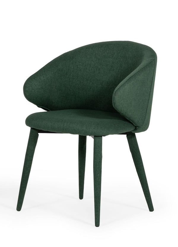 Modrest Keller Modern Green Dining Chair (Set Of 2) Model VGSWSFC459-GRN-A-DC