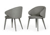 Modrest Keller Modern Grey Dining Chair (Set Of 2) Model VGSWSFC459-GRY-A-DC