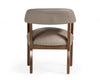 Modrest Canosa Modern Taupe Faux Leather Dining ChairModel VGTSCAPTAIN-BR-DC