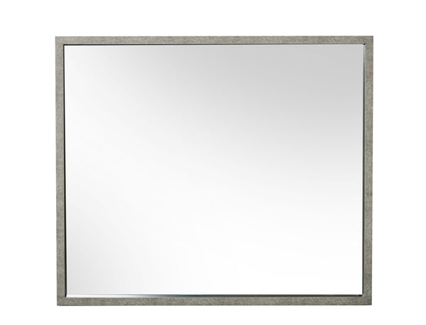 Nova Domus Boston Modern Faux Concrete Mirror Model VGANBOSTON-MIR
