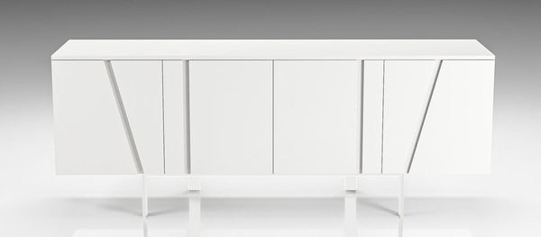 Mario Modern White Veneer Buffet