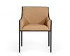 Modrest Raul Modern Suede Tan Dining Chair Model VGEUMC-9696CH-A-TAN