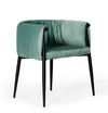 Belcaro Modern Light Green Fabric Dining Chair