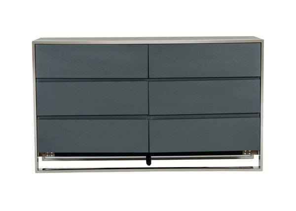 Modrest Jolene Modern Grey Bedroom Set Model VGBBMA2013-SET-EK