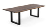 Modrest Taylor X Large 102" Modern Live Edge Wood Dining Table Model VGEDPRO226005-BRN-DT