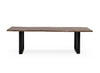 Modrest Taylor X Large 102" Modern Live Edge Wood Dining Table Model VGEDPRO226005-BRN-DT