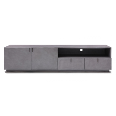 Buckley Modern Grey Crackle TV Stand