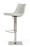 Manning Modern Light Grey Bar Stool