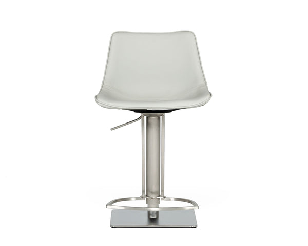 Manning Modern Light Grey Bar Stool