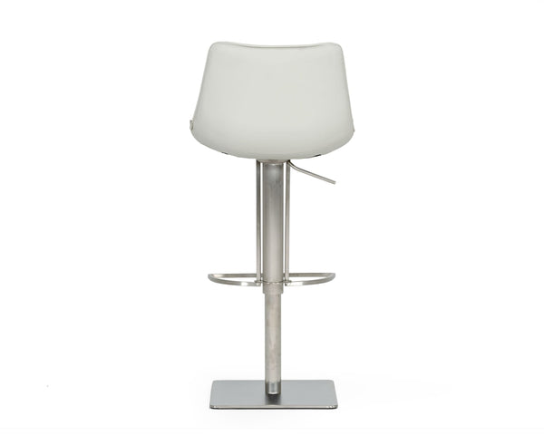Manning Modern Light Grey Bar Stool