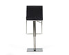 Modrest Folsum Modern Black & Brushed Stainless Steel Bar Stool Model VGHR5040GB-1-BLK-BS