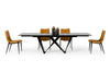 Modrest Fritz Modern Black Extendable Ceramic Dining Table Model VGNSGD8767-BLK-DT