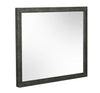 Modrest Howard Modern Shagreen Grey Leatherette Mirror Model VGGMMI-1528-MIR