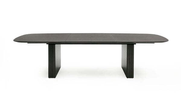 Modrest Calhoun Modern Smoked Oak Extendable Dining Table Model VGDWJ3572-2-BRN-DT