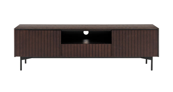 Modrest Calhoun Modern Smoked Ash Tv Stand Model VGDWJ9737-BRN-TV