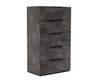 Nova Domus Ferrara Modern Volcano Oxide Grey Chest Model VGACFERRARA-GRY-A-CHEST