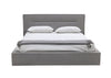 Nova Domus Juliana Italian Modern Grey Upholstered Bed Model VGACJULIANA-GRY-BED