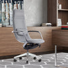 Modrest Nadella Modern Grey High Back Executive Office Chair Model VGFUFK003-A-GRY-OC