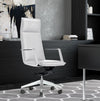 Modrest Gorsky Modern White High Back Executive Office Chair Model VGFUA1819-WHT-OC