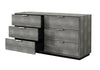 Modrest Dynasty Modern Shagreen Dresser Model VGVCJ2108-D-GRY-DRS