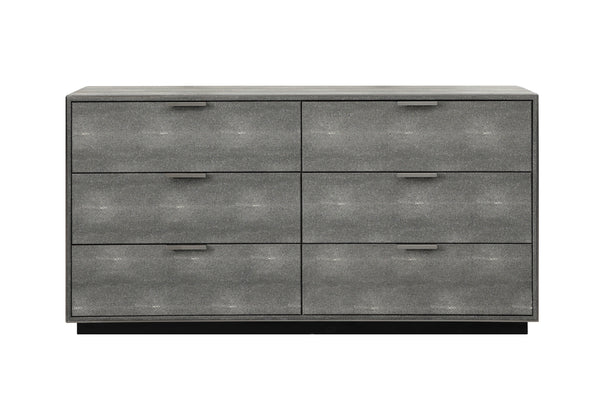 Modrest Dynasty Modern Shagreen Dresser Model VGVCJ2108-D-GRY-DRS