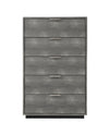 Modrest Dynasty Modern Shagreen Chest Model VGVCJ2108-5H-GRY-CHEST