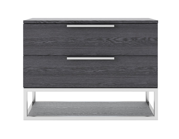 Modrest Heloise Contemporary Grey Elm Nightstand Model VGBBMB1502-GRY-NS