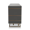 Modrest Katzu Modern Grey And Rose Gold Buffet Model VGVC-G2127-GRY
