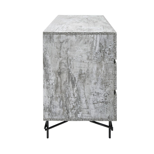 Nova Domus Aria Italian Modern Multi Grey With Texture Dresser Model VGAC-ARIA-DRESSER