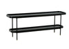 Modrest Mitchell Black Iron Console Table Model VGOD-LZ-267CN-BLK