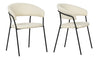 Marlynn Modern White Dining Chair Set of 2