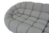 Divani Casa Yolonda Modern Light Grey Curved Sectional Sofa Model VGEV-2126B-LGRY-SECT